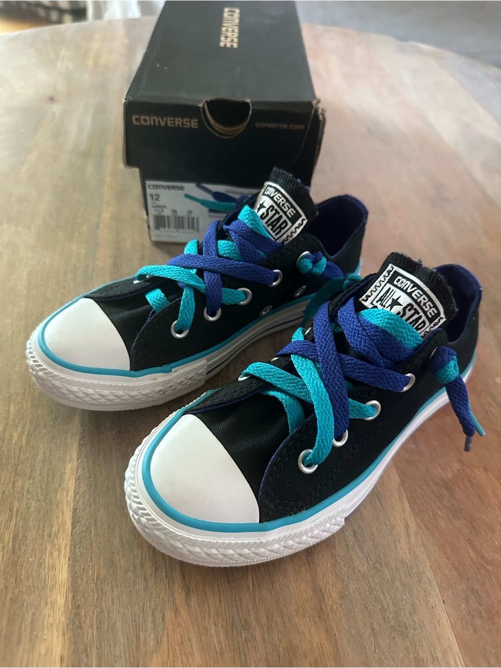 New in Box Converse CT Kriss Kross Black low top sneakers Sz 12